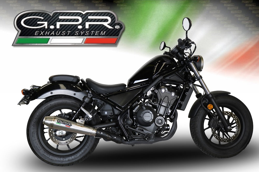 GPR-Exhaust---Ultracone-Slip-on-for-CMX-300-Rebel-from-2021-to-2023-dB-Killer-Link-Pipe