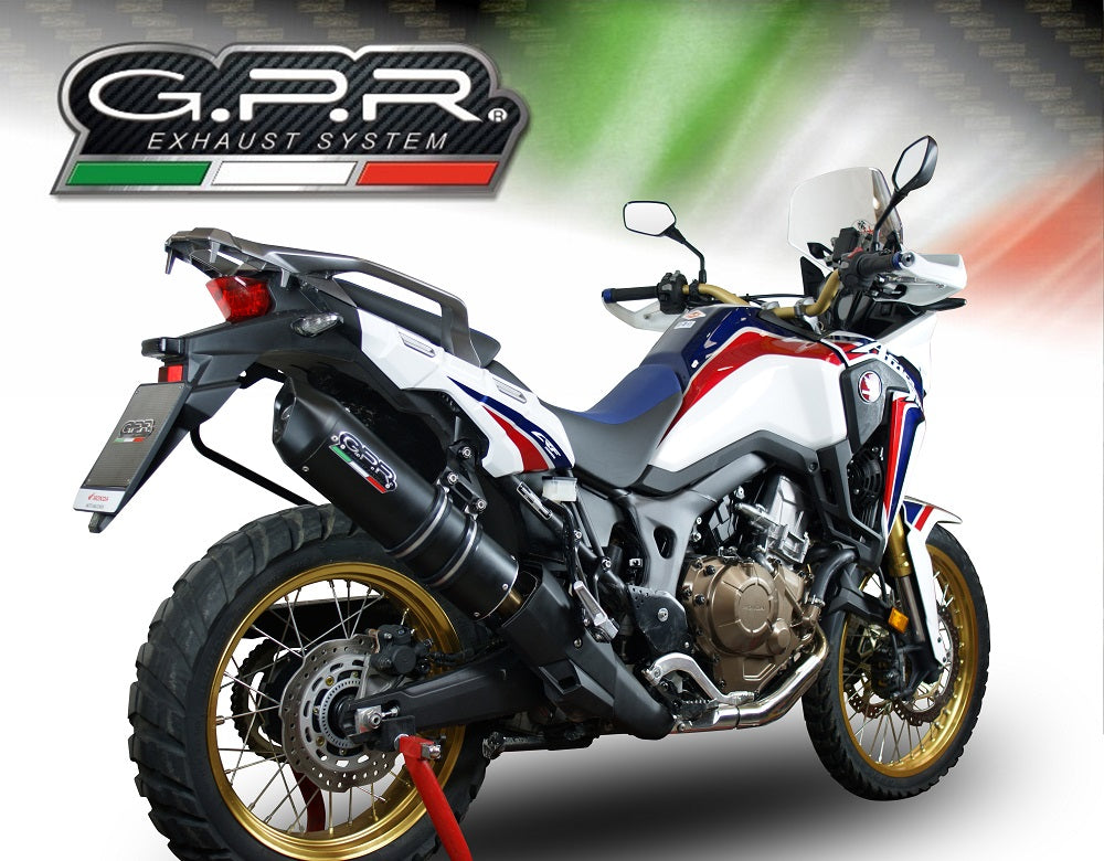 GPR-Exhaust---Furore-Nero-Slip-on-for-CRF-1000-L-Africa-TWIN-from-2015-to-2017-dB-Killer-Link-Pipe