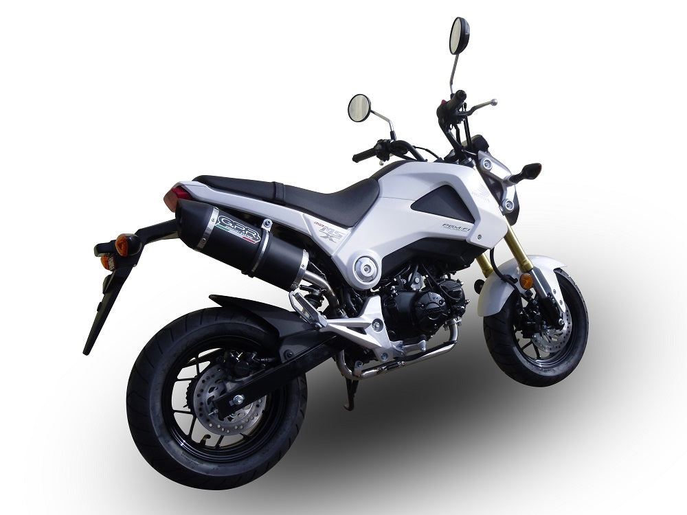GPR-Exhaust---Furore-Nero-RACING-Full-Line-for-MSX-GROM-125-from-2018-to-2020-Racing-Full-System-Exhaust-