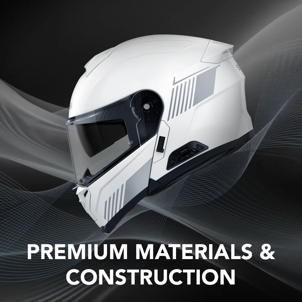 Sena - SPECTER Modular Smart Communication Motorcycle Helmet with Mesh Intercom