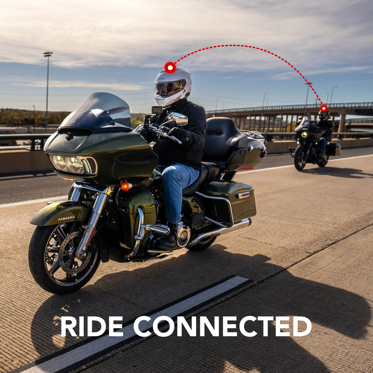 Sena - SPECTER Modular Smart Communication Motorcycle Helmet with Mesh Intercom
