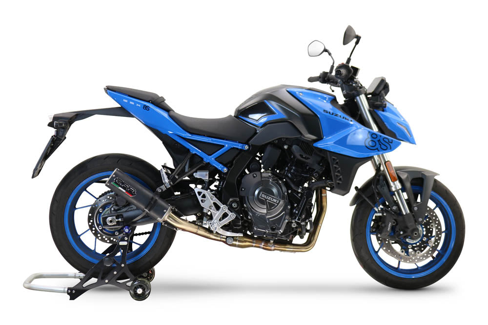GPR-Exhaust---M3-Black-Titanium-Full-Line-for-Gsx-8S-from-2022-to-2024-dB-Killer-Catalyst