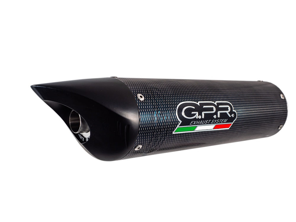 GPR-Exhaust---Tiburon-Poppy-Slip-on-for-Daytona-675-from-2006-to-2008-dB-Killer-Link-Pipe