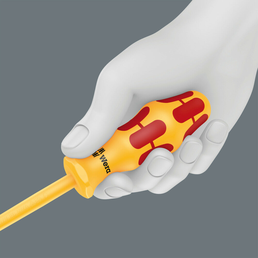 Wera Tools - 1060 i VDE-insulated Kraftform slotted screwdriver