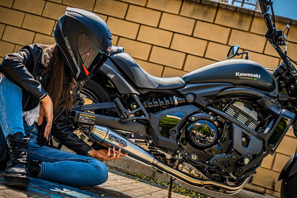 GPR-Exhaust---Ultracone-Full-Line-for-Vulcan-650-S-from-2014-to-2016-dB-Killer-Catalyst