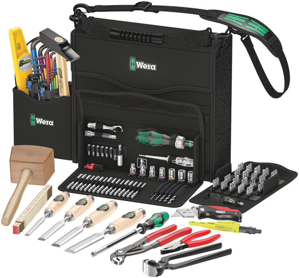 Wera Tools - Wera 2go H 1 tool set for wood applications
