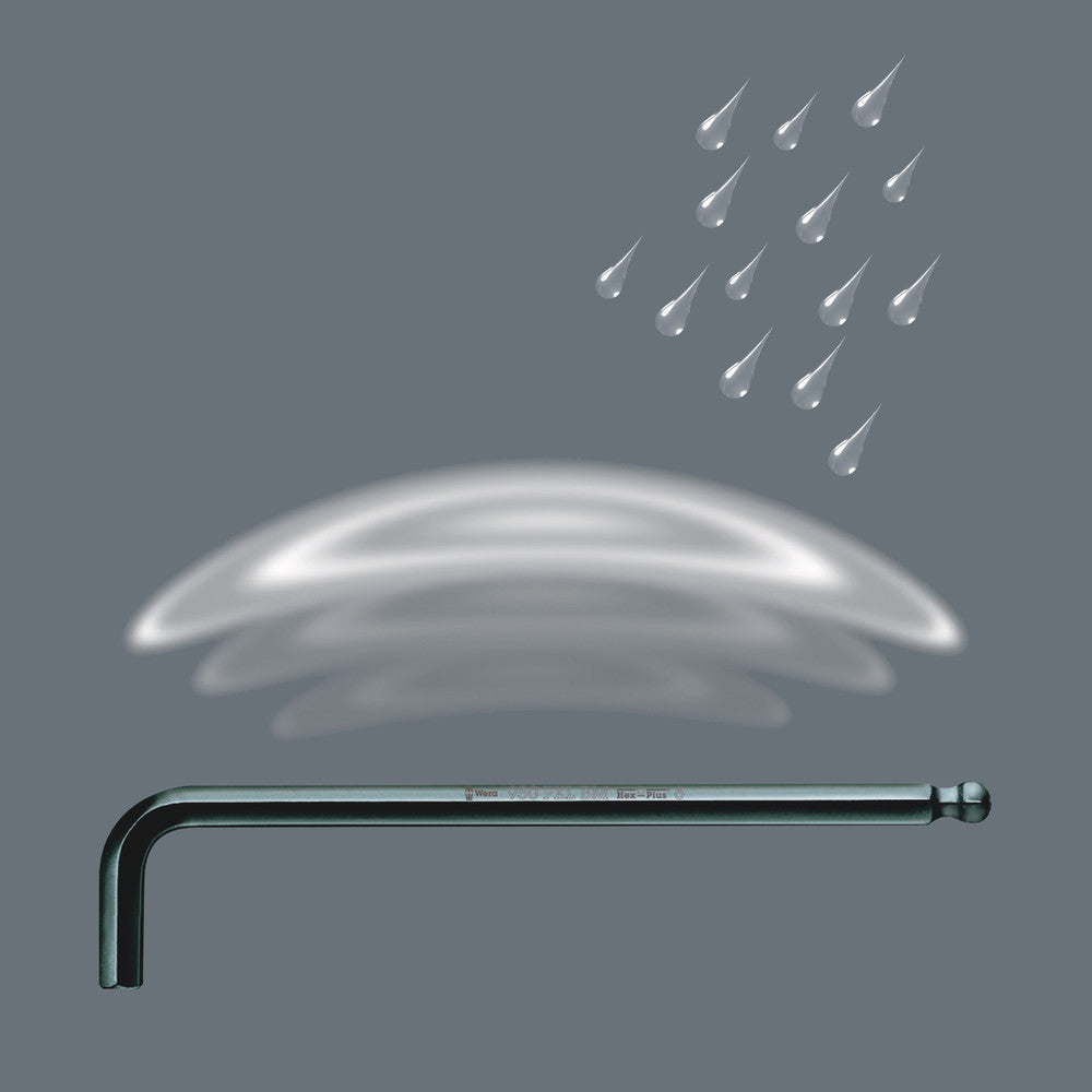 Wera Tools - 950/9 Hex-Plus Imperial 1 SB L-key set, Imperial, BlackLaser