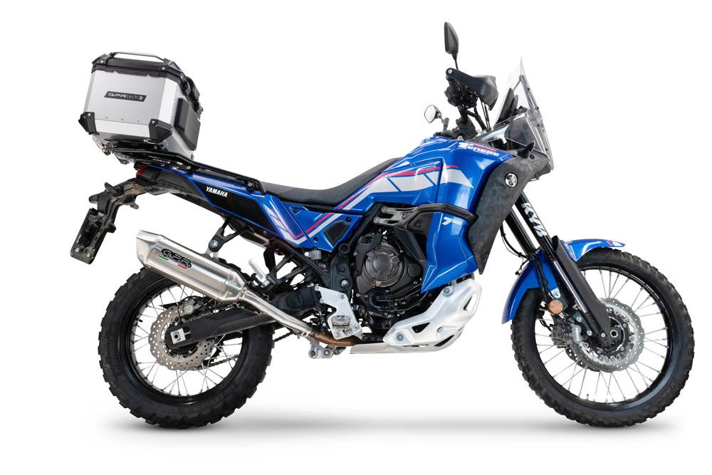 GPR-Exhaust---Furore-X-Acciaio-Inox-Slip-on-for-Tenere-700-from-2025-to-2026-dB-Killer-Link-Pipe
