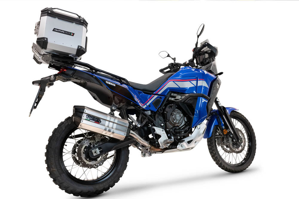 GPR-Exhaust---Hyper-Sonic-Titanium-Slip-on-for-Tenere-700-from-2021-to-2024-dB-Killer-Link-Pipe
