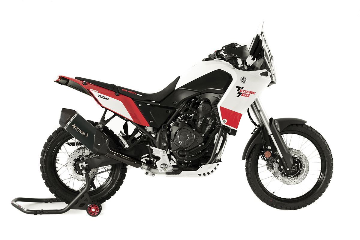 HPCorse - SPS-Carbon Short Euro 4/5 Muffler for Yamaha Tenere 700
