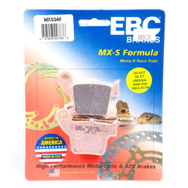 EBC - "MXS" Moto-X Race Brake Pad Rear (MXS346)