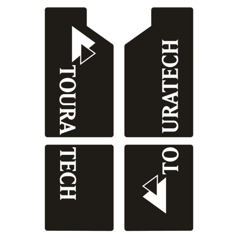 Touratech - Fork Stickers - BMW R1200GS up to 2012, GSA up to 2013