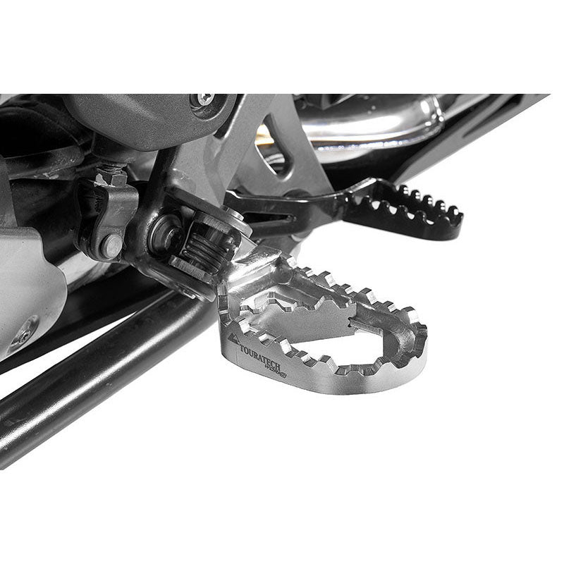 Touratech - Footpegs Works Low 20mm - BMW R1250GS /GSA, R1200GS 13-19 /GSA 14-19, F850GS /GSA, F750GS