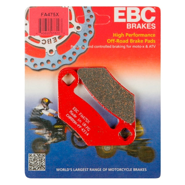 EBC - "X" Carbon Graphite Brake Pad (FA475X)