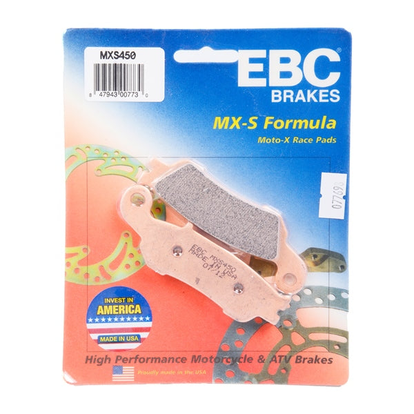 EBC - "MXS" Moto-X Race Brake Pad Front (MXS450)