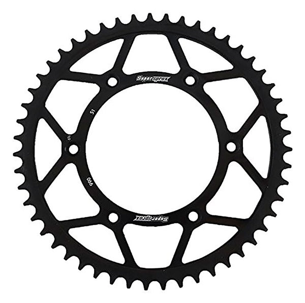 Supersprox-SPROCKET 51 Rear KTM Black SUPERSPROX RFE-990-51-BLK