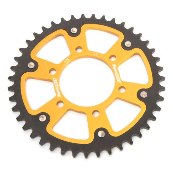 Supersprox-SPROCKET 43 Rear KAWA GLD SUPERSPROX RST-478-43-GLD