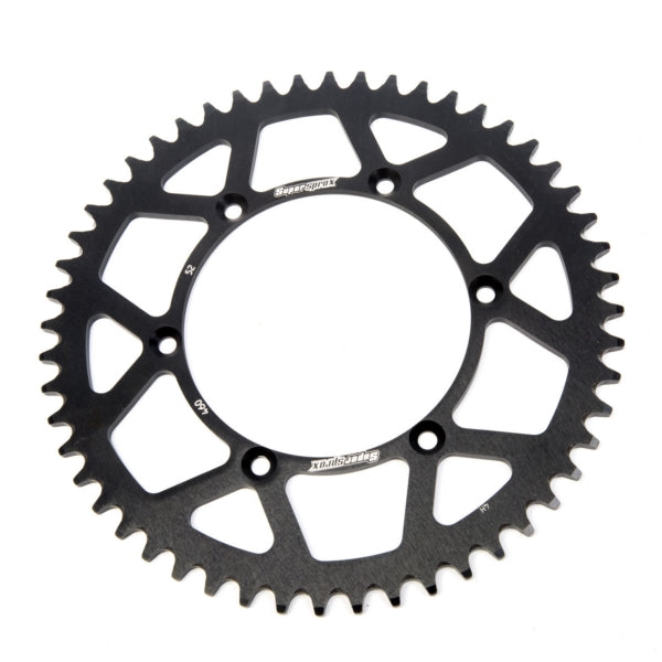 Supersprox-SPROCKET 52 Rear KAWA Black SUPERSPROX RAL-460-52-BLK
