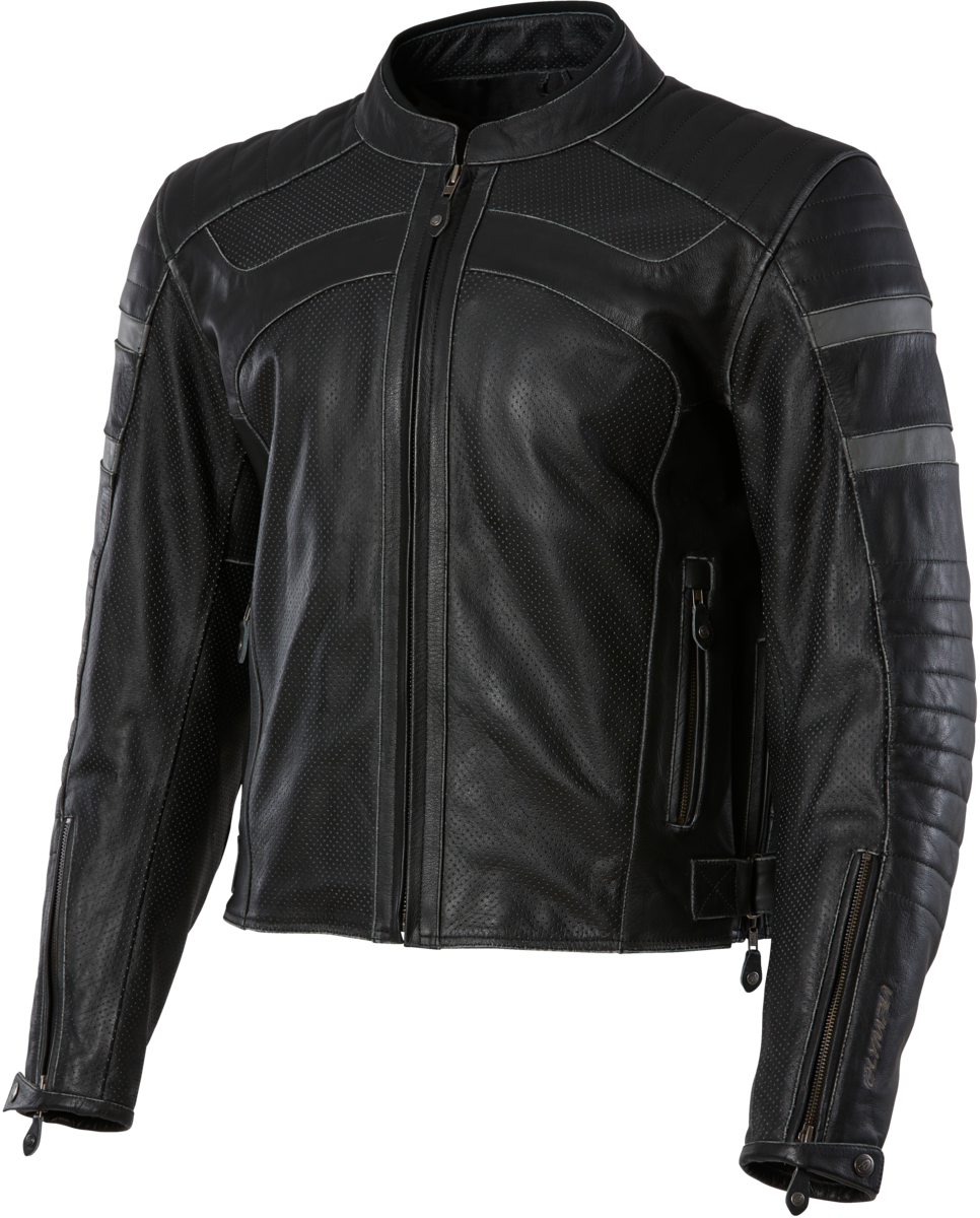 Olympia - Long Beach Leather Jacket