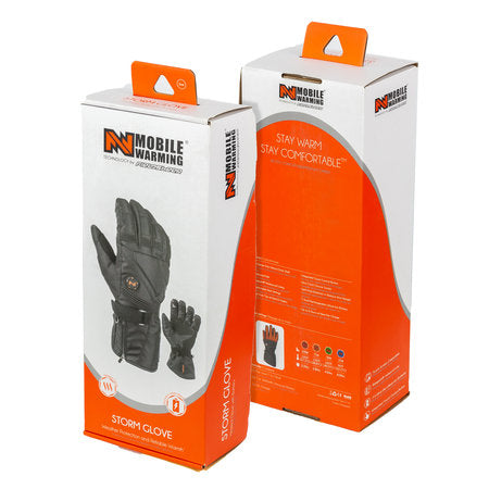 Mobile Warming - Unisex 7.4V Battery Powered Heated Storm Gloves