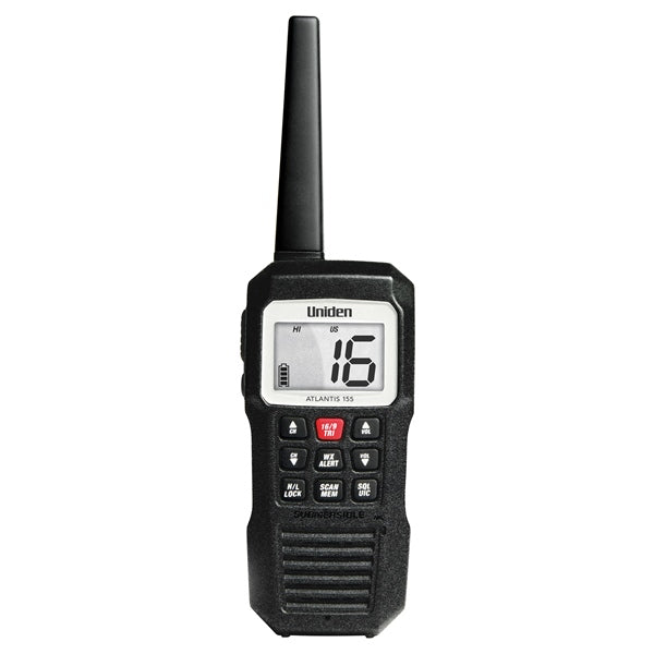 Uniden-Atlantis 155 Handheld VHF Radio-Atlantis 155