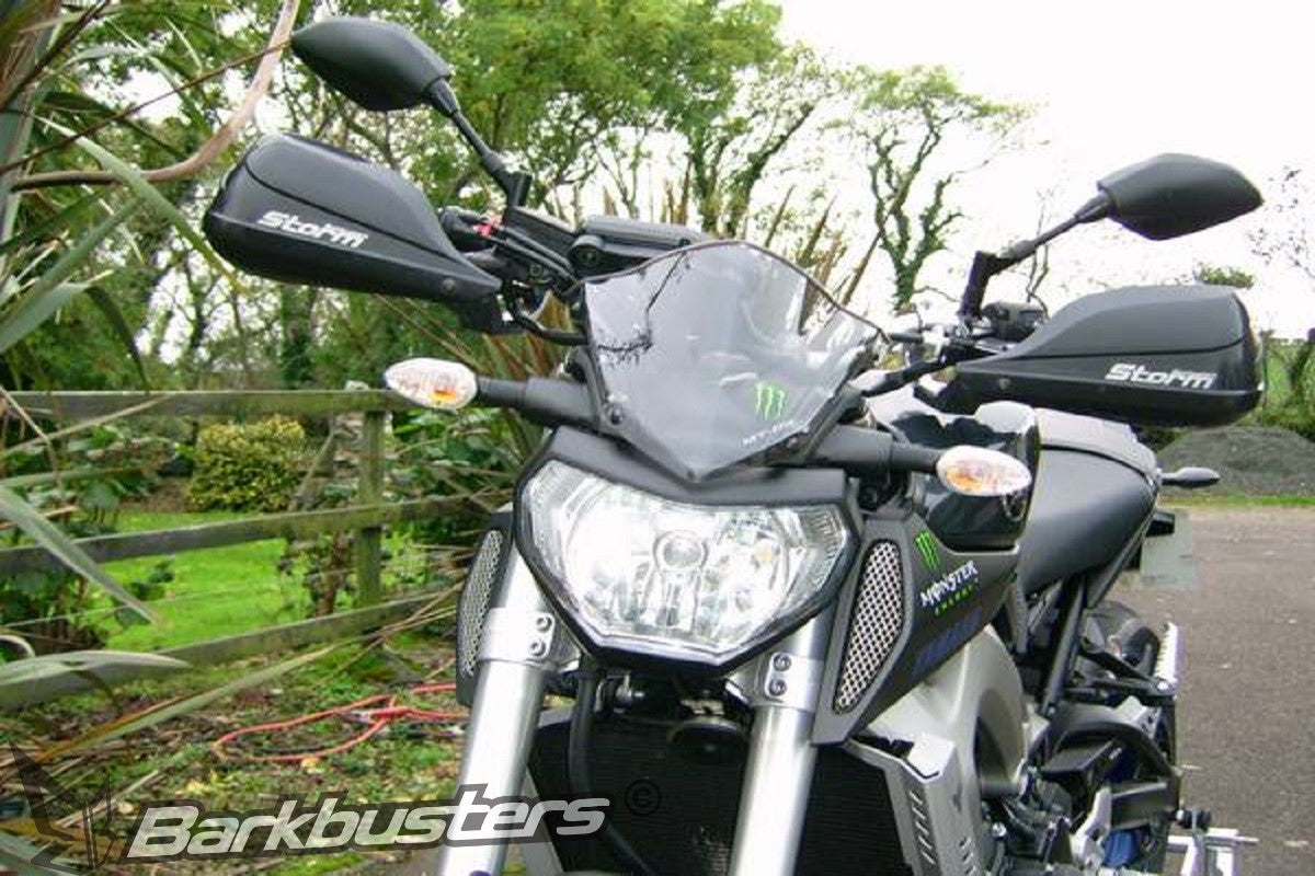 Barkbusters - Two Point Mount for Yamaha MT-07 (21 on), MT-09 (2013 to 2020), MT-09SP (2018 to 2020), MT-09 TRACER ('14 on) & XSR900 (2016 to 2021) - Powder Coated BLACK(BHG-094)