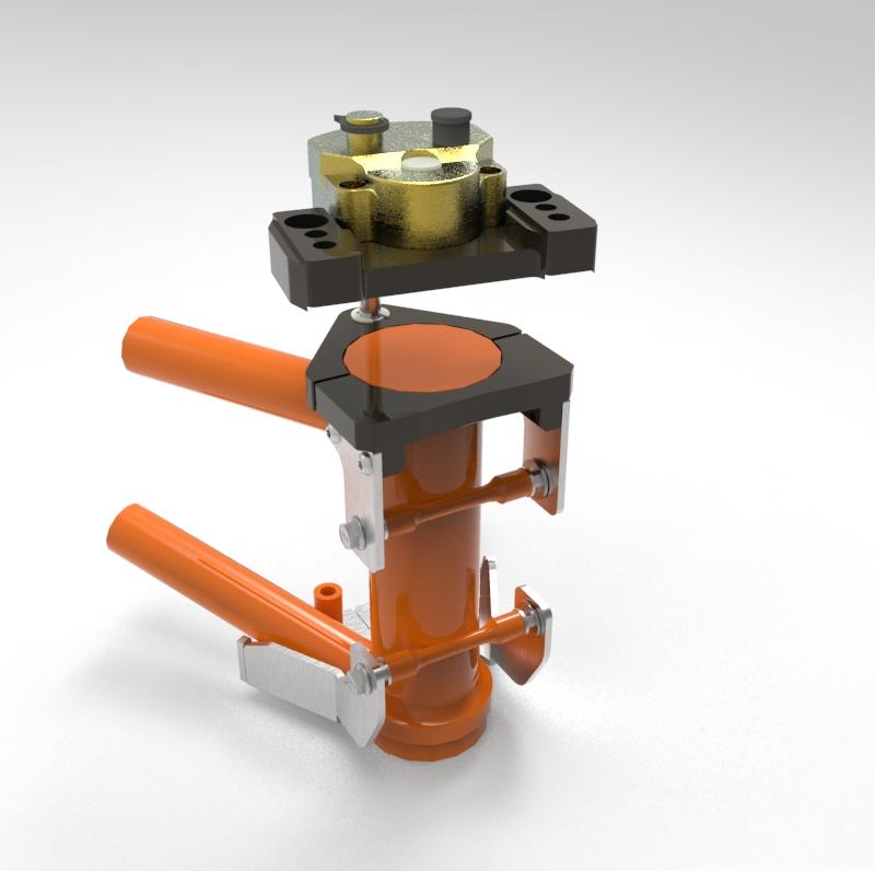 HeadStraight and steering damper kit for the KTM 1050/1090/1190/1290