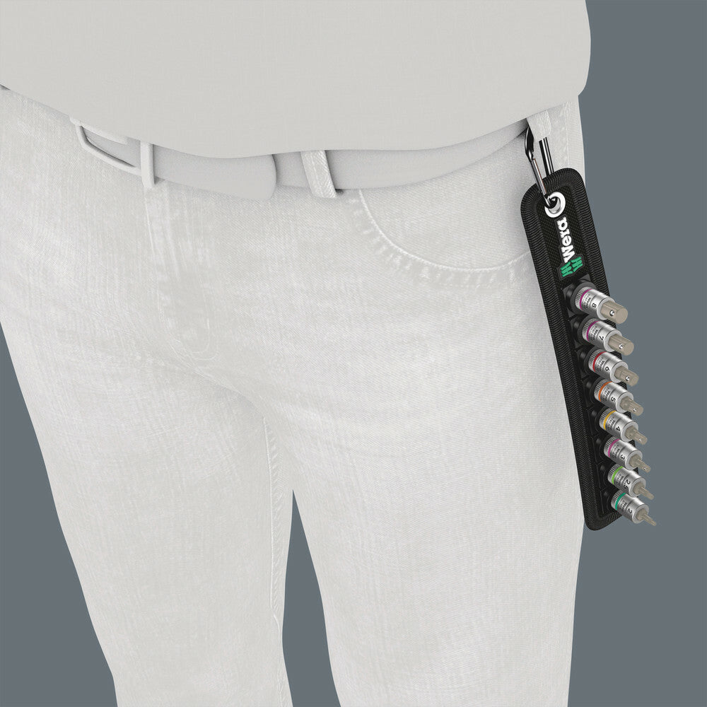 Wera Tools - Belt B 2 Zyklop Bit Socket With 3/8" Drive Holding Function - 05003971001