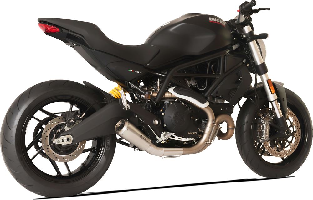 HPCorse - GP-07 Muffler for Ducati Monster 797 - Race Use Only