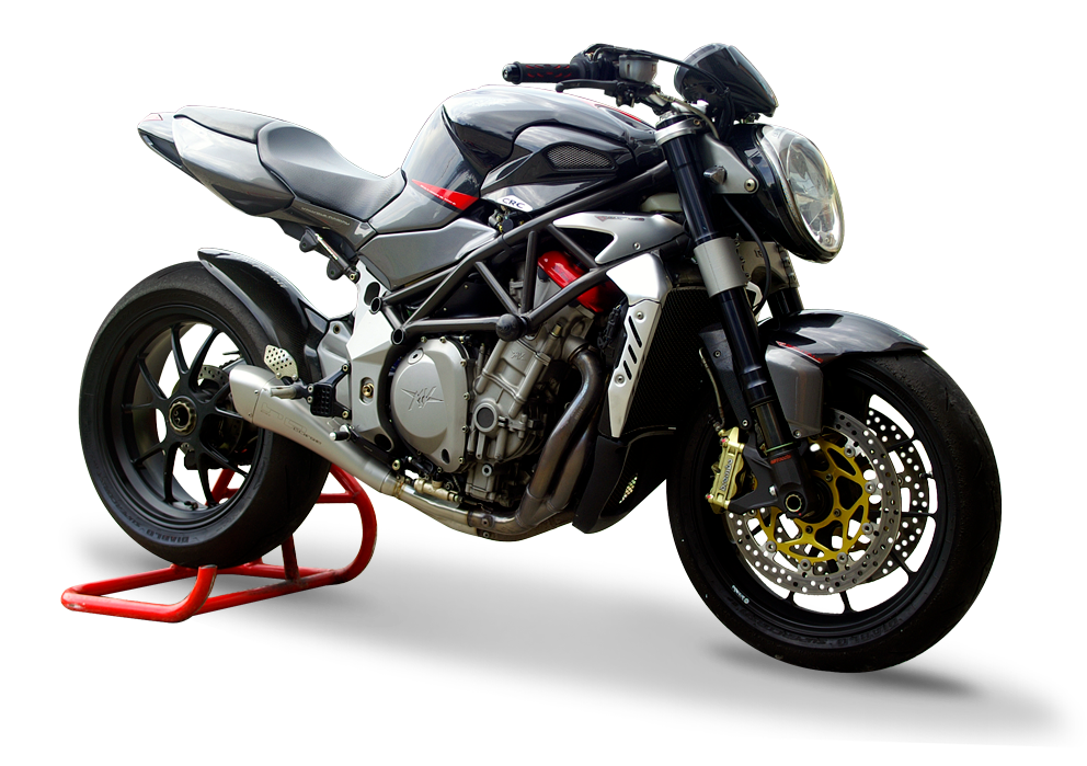 HPCorse - Hydroform Exhaust for MV Agusta Brutale 910, 750 <2006