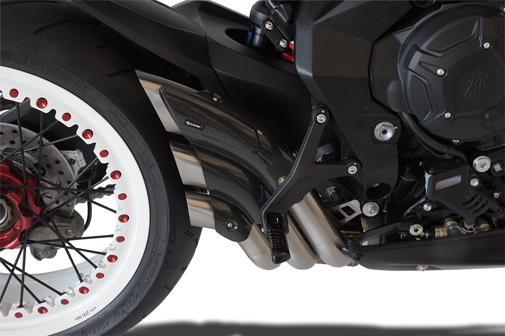 HPCorse - Hydro Tre Cover Carb Exhaust for MV Agusta Brutale 800/RR 2016-Up