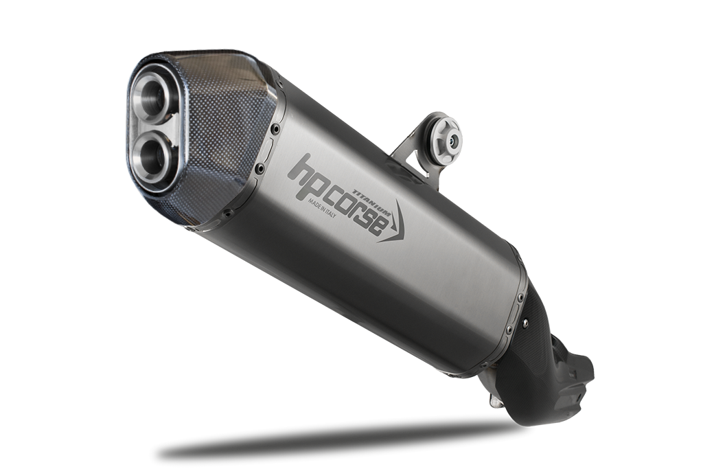 HPCorse - SPS-Carbon Exhaust for BMW R 1200 GS/ADV 2013 UP