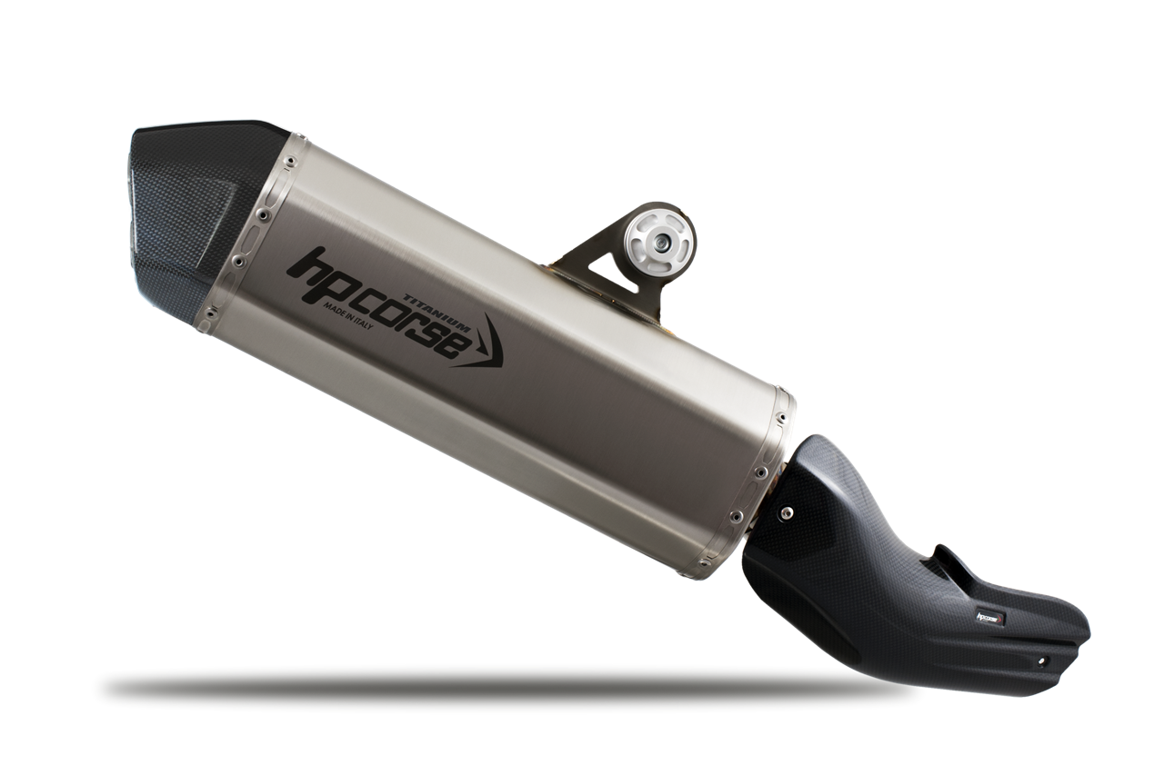 HPCorse - SPS-Carbon Exhaust for BMW R 1200 GS/ADV 2013 UP
