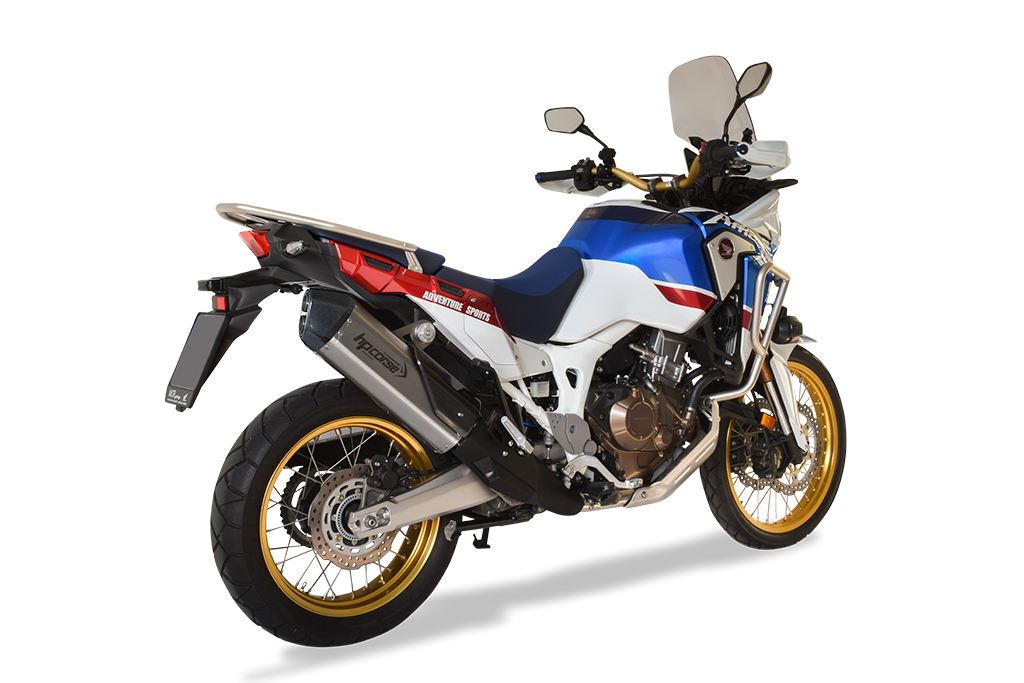 HPCorse - SPS-Carbon Exhaust for Honda CRF 1000 Africa Twin 2016 UP