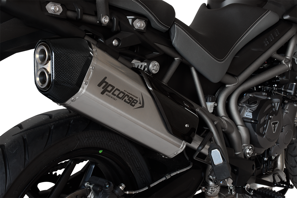 HPCorse - SPS-Carbon Exhaust for Triumph Tiger 800 XR/XRX/XCX XRT/XCA XRX-LRH XXC-LRH