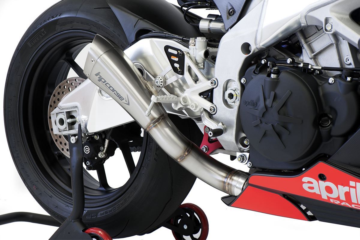 HPCorse - Hydroform Short R Exhaust for Aprilia RSV4 Factory Tuono V4 Factory 2019-2020