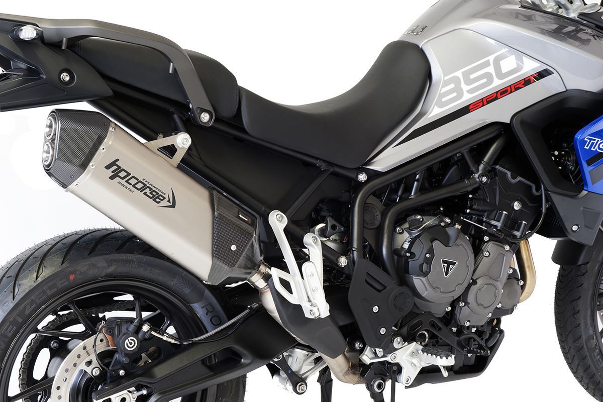 HPCorse - SPS-Carbon Exhaust for Triumph Tiger 850-900