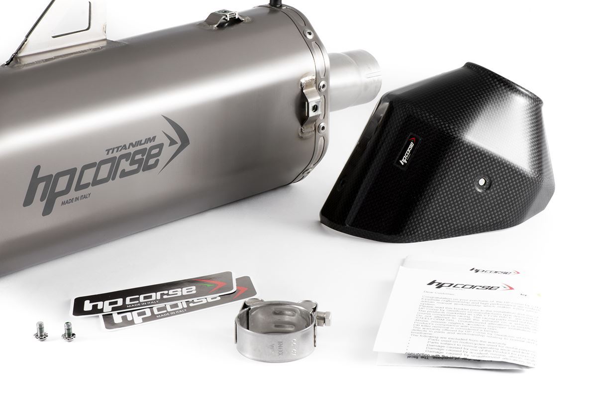 HPCorse - SPS-Carbon 350 Exhaust for Triumph Tiger 850-900