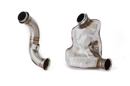 HPCorse - Mid Pipe Decatalyst for CFMoto 800MT 2023-2026