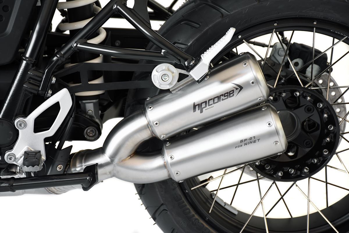 HPCorse - 1 into 2 GP-07 Exhaust for BMW R Nine T 2021-Up