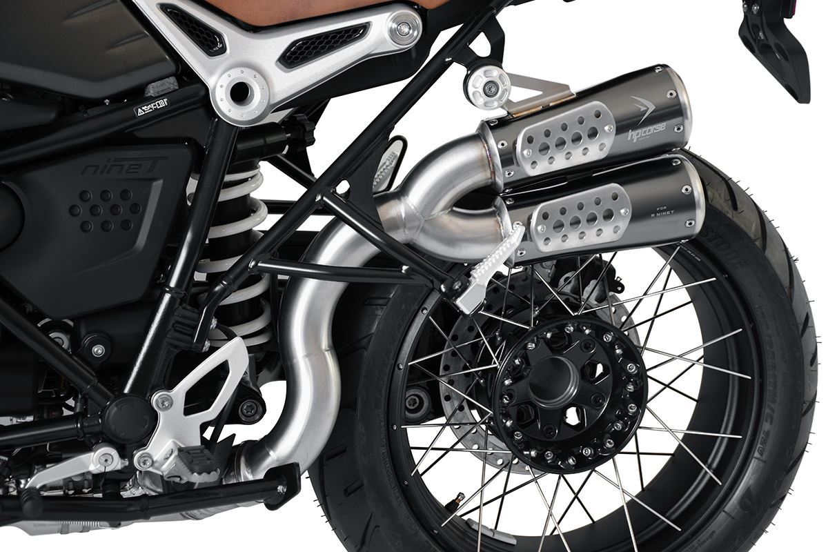 HPCorse - 1 into 2 GP-07 Exhaust for BMW R Nine T 2021-Up