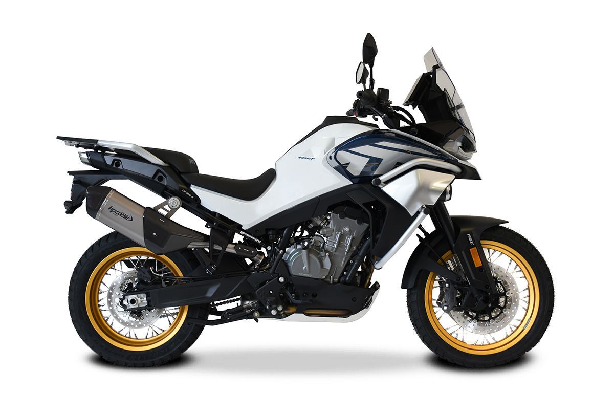 HPCorse - SPS-Carbon Short for CFMoto 800MT 2023-2026