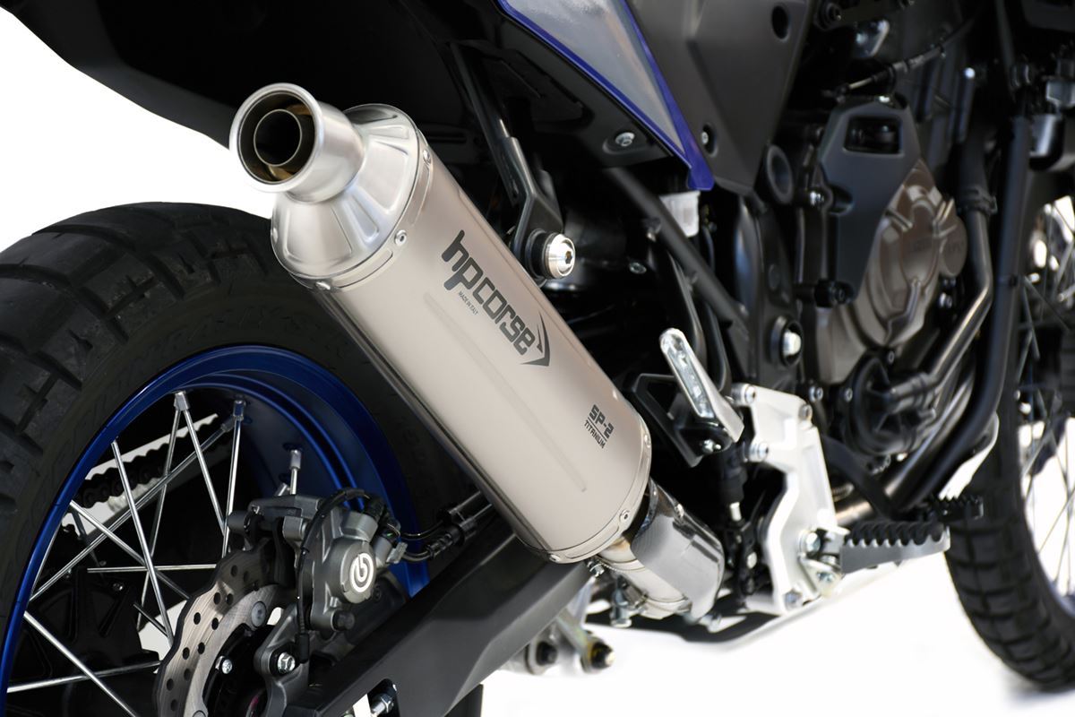 HPCorse - SP-2 350 Low Mounted Muffler for Yamaha Tenere 700