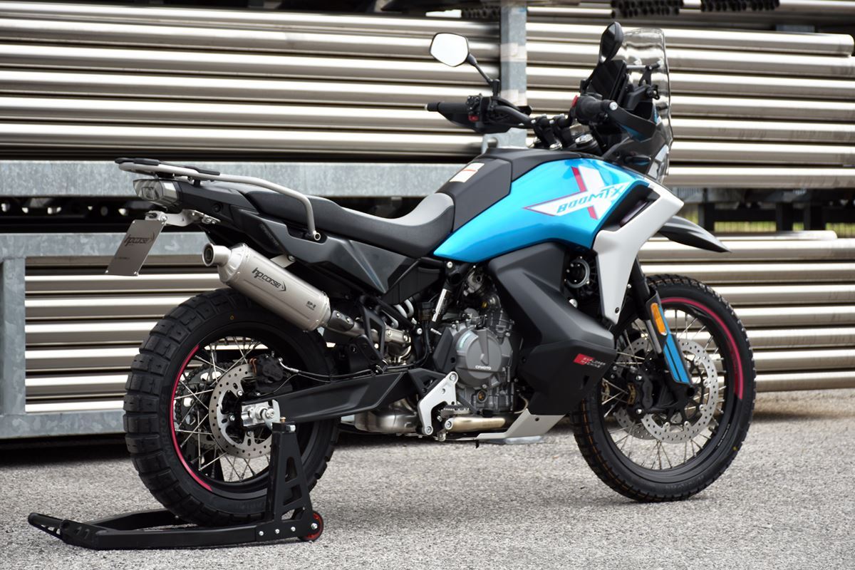 HPCorse - SP-2 Titanium Short for CFMoto 800MT-X 2025-2026