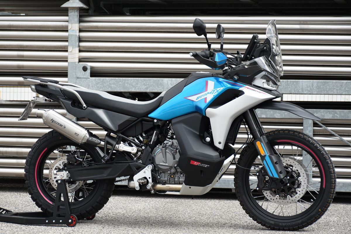 HPCorse - SP-2 Titanium Short for CFMoto 800MT-X 2025-2026