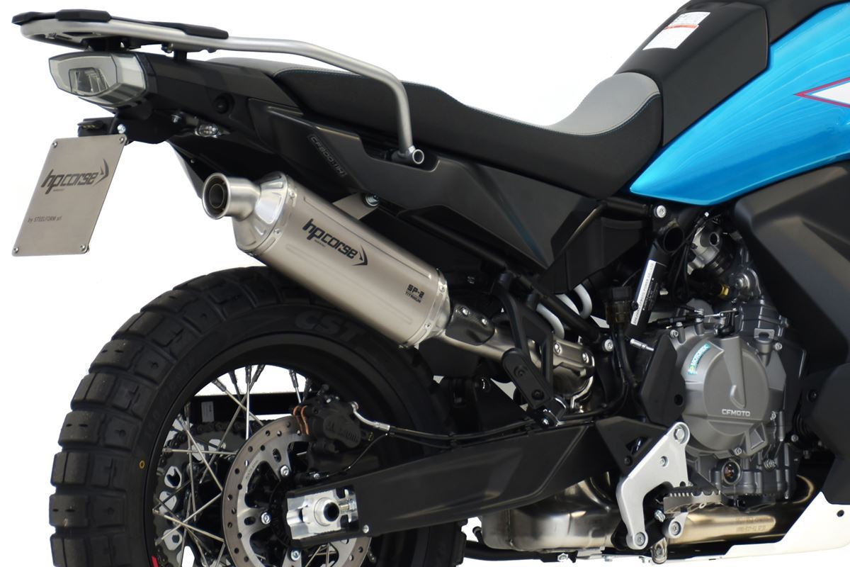 HPCorse - SP-2 Titanium Short for CFMoto 800MT-X 2025-2026