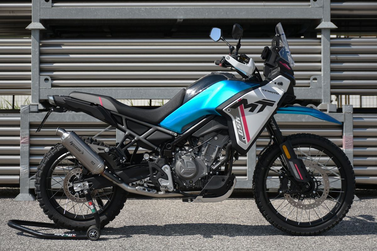 HPCorse - SP-2 Titanium Short for CFMoto 450MT 2025-2026
