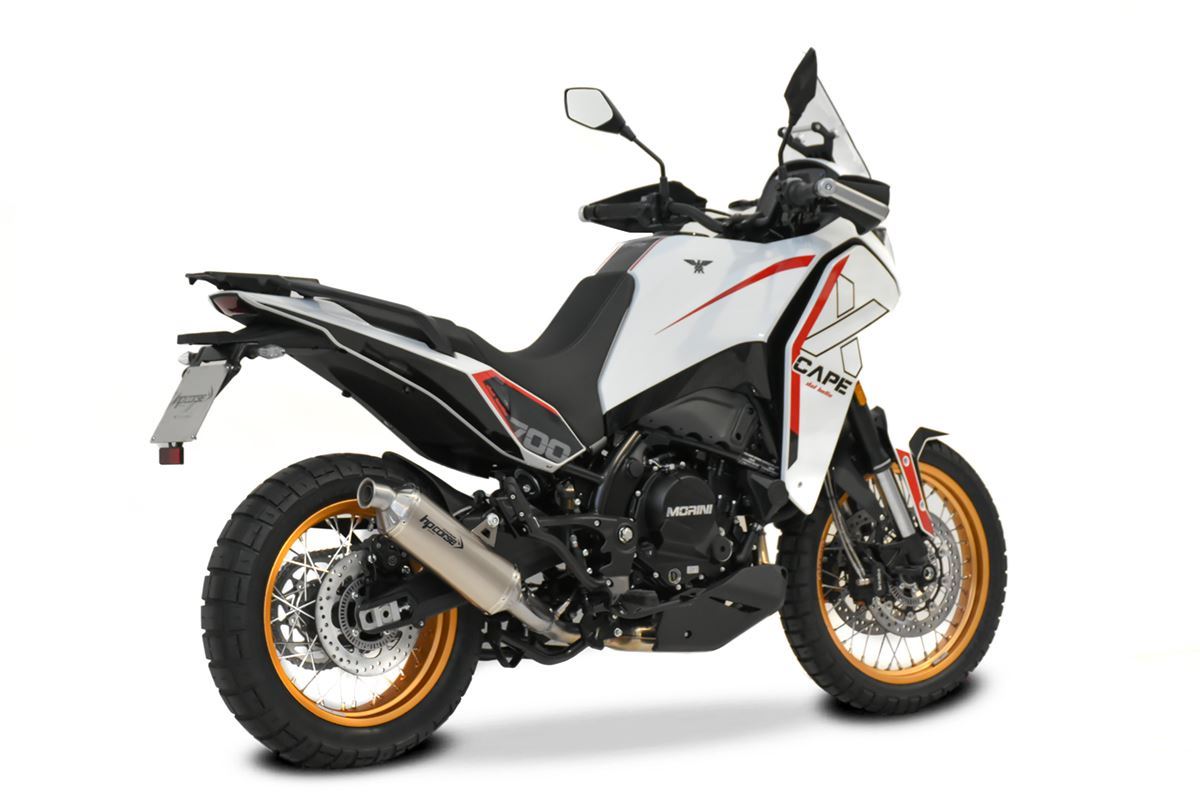 HPCorse - SP-1 Titanium EVO Short for Moto Morini X-CAPE 700 2025-2026