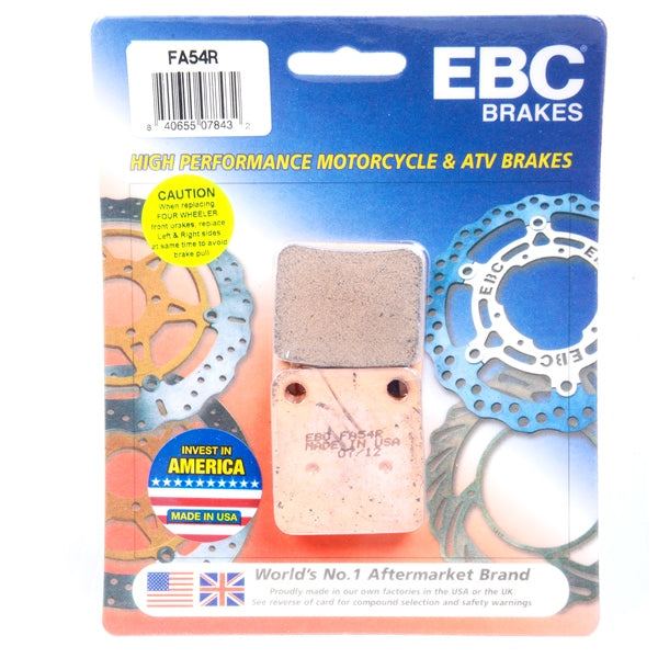 EBC-FA54R EBC BRAKE PAD FT/RR FA54R 840655078432