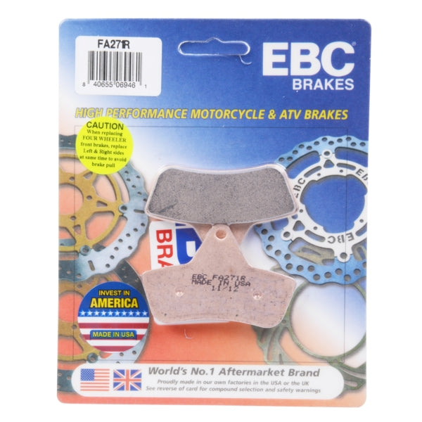 EBC-FA271R EBC BRAKE PAD FA271R 840655069461